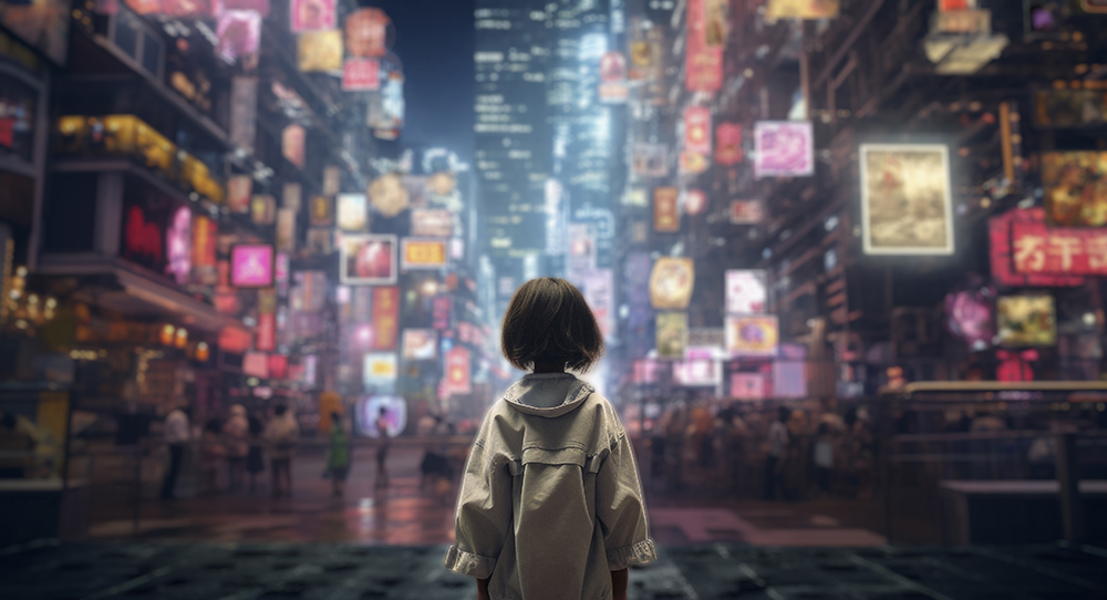 AI時代を生きる子どものイメージ